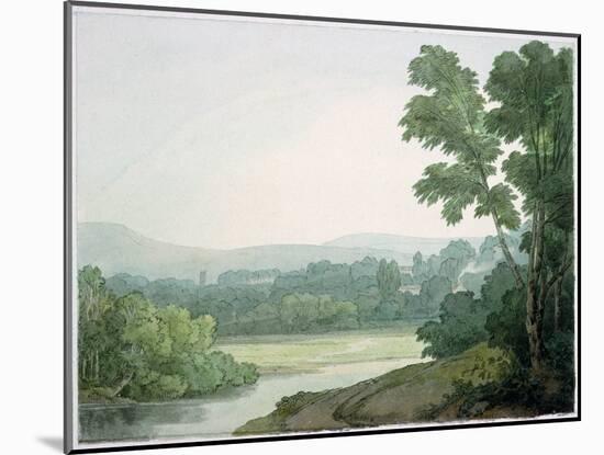 Near Washfield, Devon-John White Abbott-Mounted Giclee Print