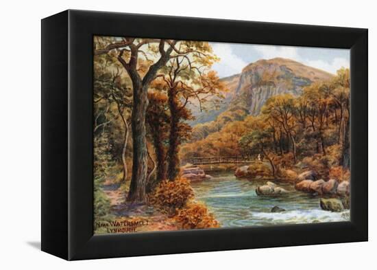 Near Watersmeet, Lynmouth-Alfred Robert Quinton-Framed Premier Image Canvas