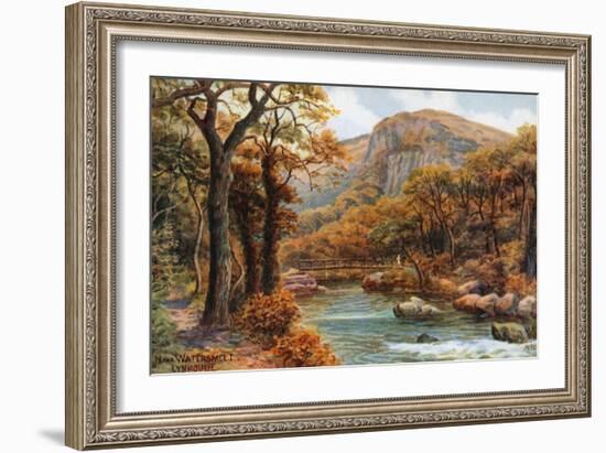 Near Watersmeet, Lynmouth-Alfred Robert Quinton-Framed Giclee Print