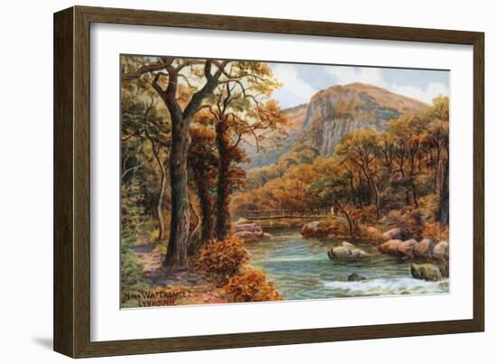 Near Watersmeet, Lynmouth-Alfred Robert Quinton-Framed Giclee Print