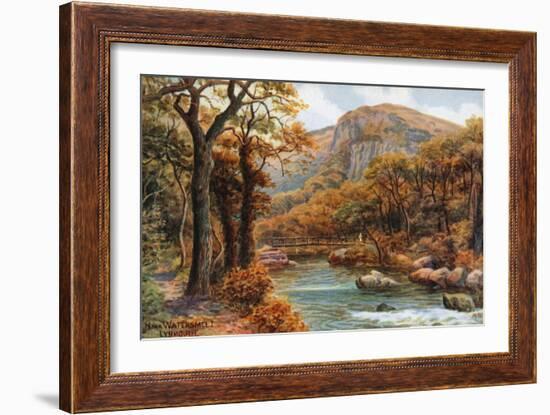 Near Watersmeet, Lynmouth-Alfred Robert Quinton-Framed Giclee Print