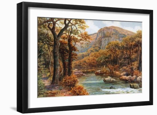 Near Watersmeet, Lynmouth-Alfred Robert Quinton-Framed Giclee Print