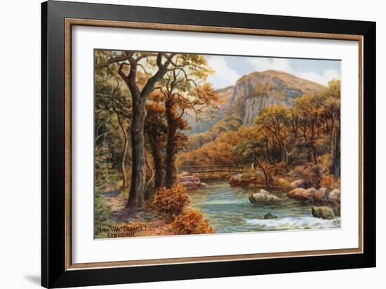 Near Watersmeet, Lynmouth-Alfred Robert Quinton-Framed Giclee Print