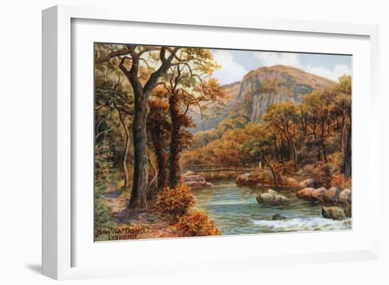 Near Watersmeet, Lynmouth-Alfred Robert Quinton-Framed Giclee Print