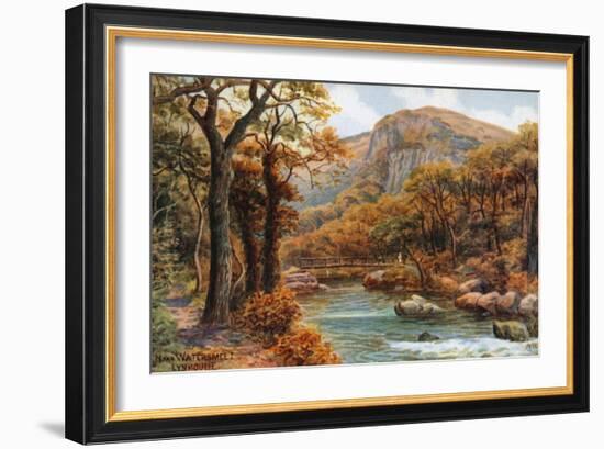 Near Watersmeet, Lynmouth-Alfred Robert Quinton-Framed Giclee Print