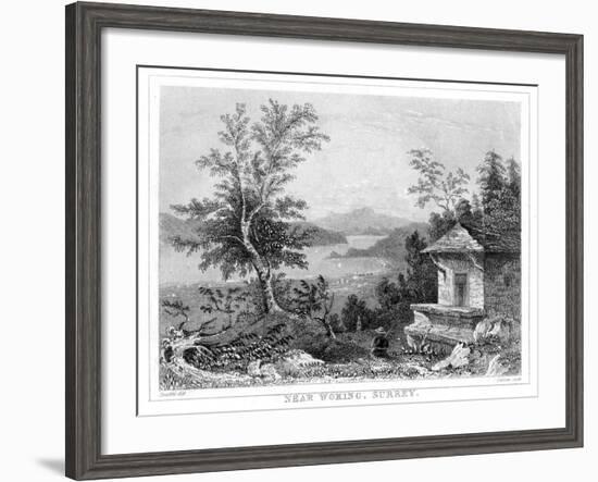 Near Woking, Surrey, 19th Century-Chavan-Framed Giclee Print