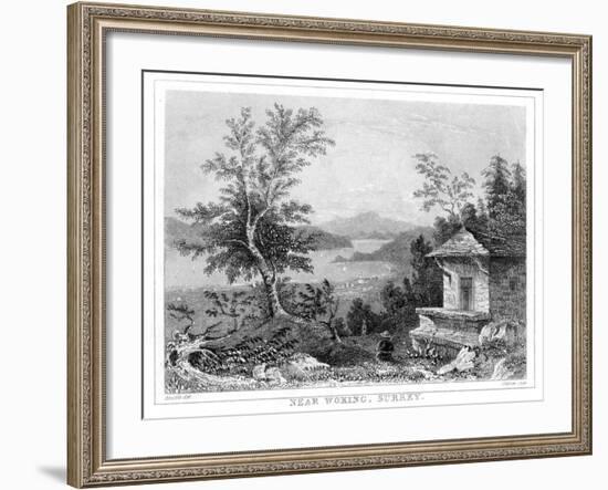 Near Woking, Surrey, 19th Century-Chavan-Framed Giclee Print