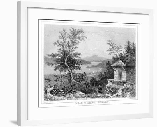 Near Woking, Surrey, 19th Century-Chavan-Framed Giclee Print