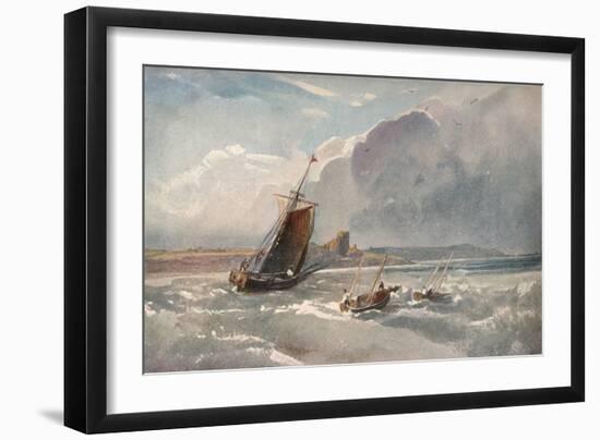 'Nearing The Harbour', c1820-Peter De Wint-Framed Giclee Print