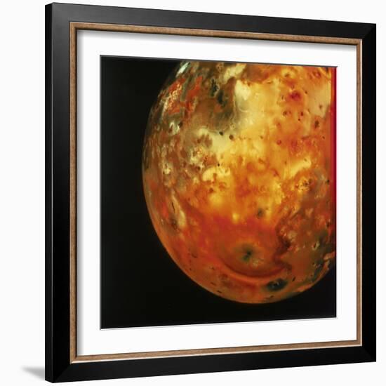 Nearly Full View of Io, One of the Moons of Jupiter, 1979-null-Framed Giclee Print