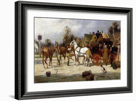 Nearly Ready-George Wright-Framed Giclee Print