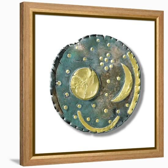 Nebra Sky Disk, Bronze Age-Jose Antonio-Framed Premier Image Canvas