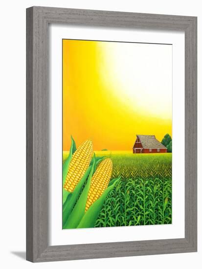 Nebraska Cornfield, 1993-Larry Smart-Framed Giclee Print