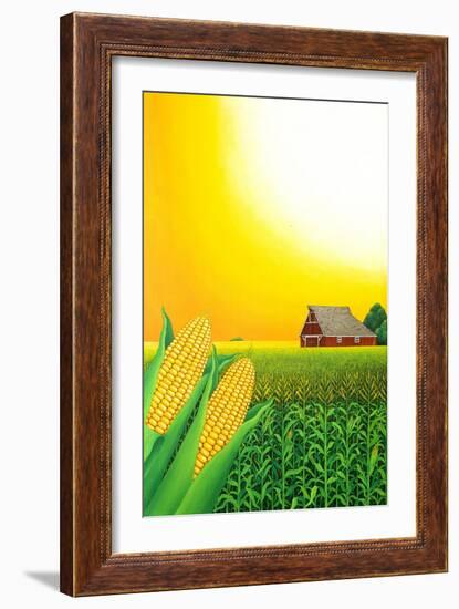 Nebraska Cornfield, 1993-Larry Smart-Framed Giclee Print