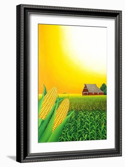 Nebraska Cornfield, 1993-Larry Smart-Framed Giclee Print