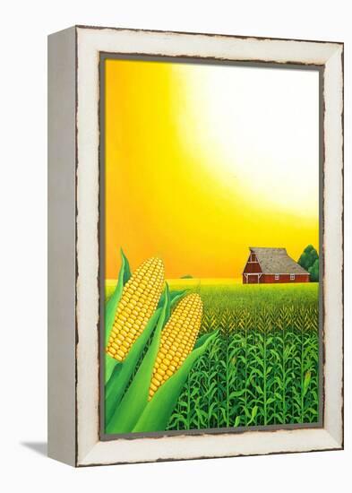 Nebraska Cornfield, 1993-Larry Smart-Framed Premier Image Canvas