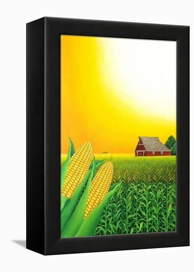 Nebraska Cornfield, 1993-Larry Smart-Framed Premier Image Canvas