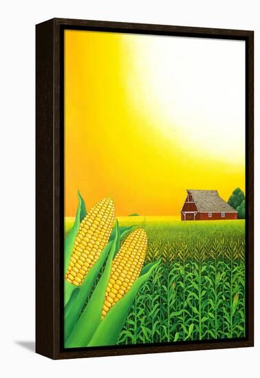 Nebraska Cornfield, 1993-Larry Smart-Framed Premier Image Canvas