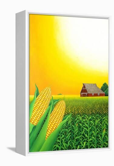 Nebraska Cornfield, 1993-Larry Smart-Framed Premier Image Canvas