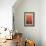 Nebraska - Country - Woodblock-Lantern Press-Framed Stretched Canvas displayed on a wall