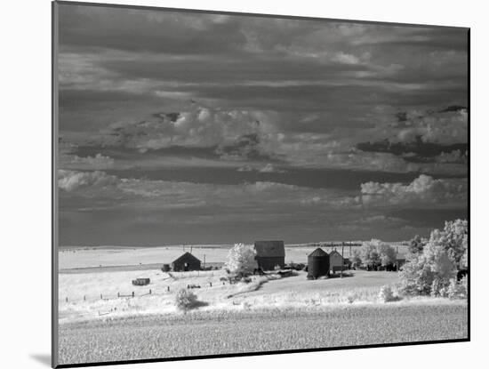 Nebraska Farm-J.D. Mcfarlan-Mounted Photographic Print