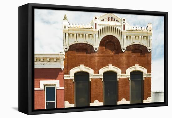 Nebraska, Missouri R-Tribes Expedition, Blair, 1883 building on Washington Street-Alison Jones-Framed Premier Image Canvas