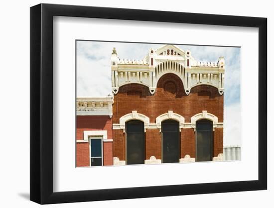 Nebraska, Missouri R-Tribes Expedition, Blair, 1883 building on Washington Street-Alison Jones-Framed Photographic Print