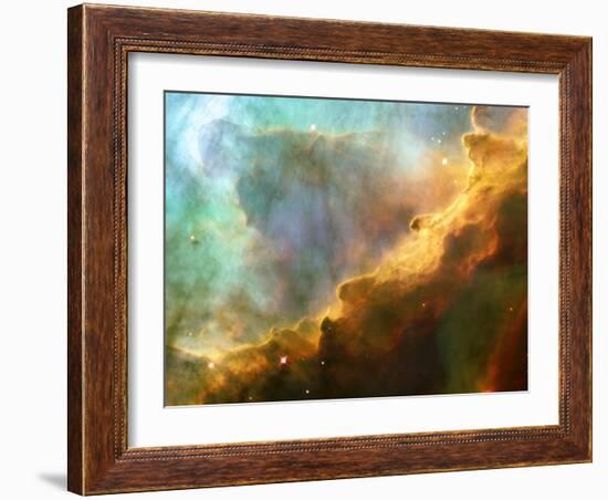 Nebula In M17-null-Framed Photographic Print