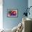 Nebula Wave-null-Framed Art Print displayed on a wall