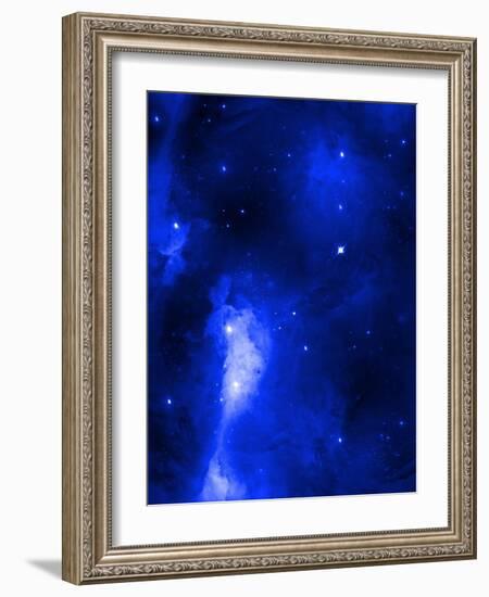 Nebula-justdd-Framed Art Print