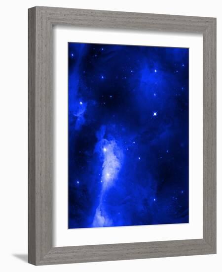 Nebula-justdd-Framed Art Print