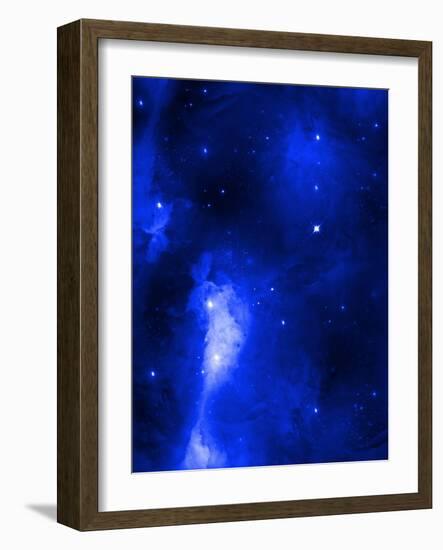 Nebula-justdd-Framed Art Print