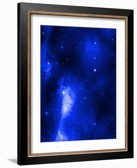 Nebula-justdd-Framed Art Print