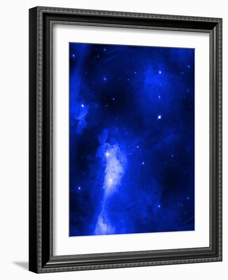 Nebula-justdd-Framed Art Print