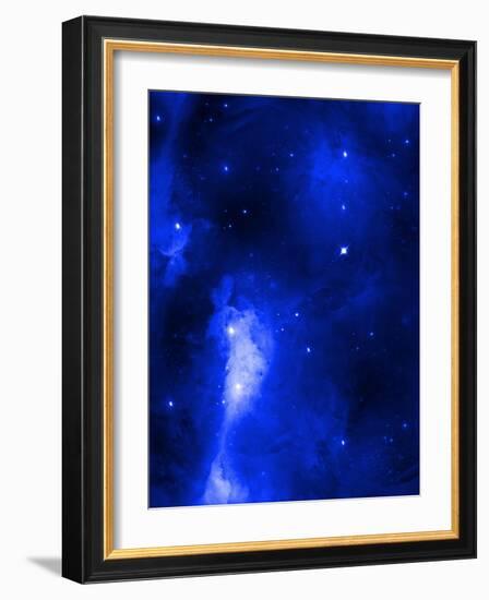 Nebula-justdd-Framed Art Print