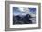 Nebulous Sea in Wetterstein Range, View of West Ridge of the Schüsselkarspitze on Hohe Wand and Obe-Rolf Roeckl-Framed Photographic Print