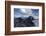 Nebulous Sea in Wetterstein Range, View of West Ridge of the Schüsselkarspitze on Hohe Wand and Obe-Rolf Roeckl-Framed Photographic Print