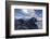 Nebulous Sea in Wetterstein Range, View of West Ridge of the Schüsselkarspitze on Hohe Wand and Obe-Rolf Roeckl-Framed Photographic Print