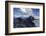 Nebulous Sea in Wetterstein Range, View of West Ridge of the Schüsselkarspitze on Hohe Wand and Obe-Rolf Roeckl-Framed Photographic Print