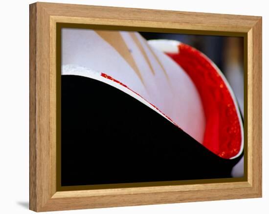 Neck Surrounded by Collar of Kimono Og Geisha in Gion, Kyoto, Japan-Frank Carter-Framed Premier Image Canvas