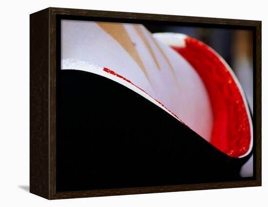 Neck Surrounded by Collar of Kimono Og Geisha in Gion, Kyoto, Japan-Frank Carter-Framed Premier Image Canvas