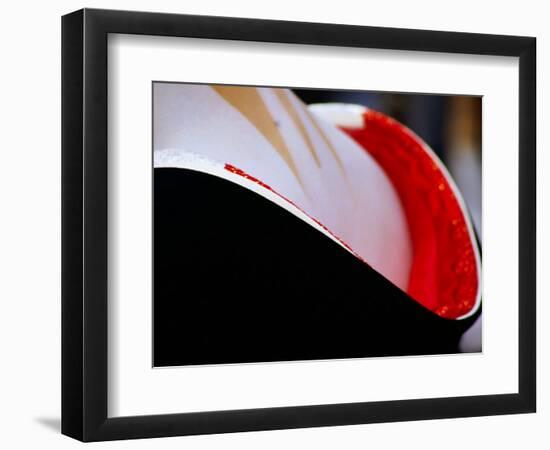 Neck Surrounded by Collar of Kimono Og Geisha in Gion, Kyoto, Japan-Frank Carter-Framed Photographic Print