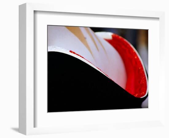 Neck Surrounded by Collar of Kimono Og Geisha in Gion, Kyoto, Japan-Frank Carter-Framed Photographic Print