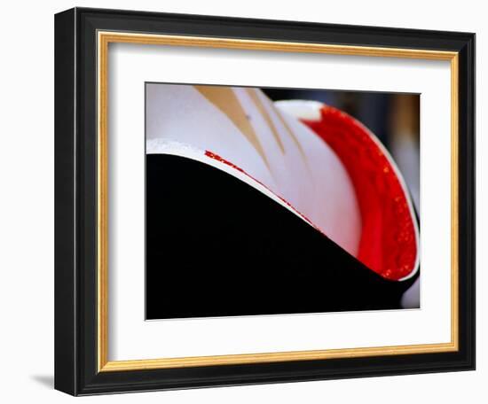Neck Surrounded by Collar of Kimono Og Geisha in Gion, Kyoto, Japan-Frank Carter-Framed Photographic Print