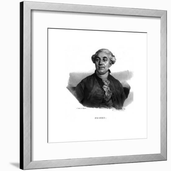 'Necker', Jacques Necker, (1822)-Henri Grevedon-Framed Giclee Print