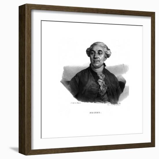 'Necker', Jacques Necker, (1822)-Henri Grevedon-Framed Giclee Print