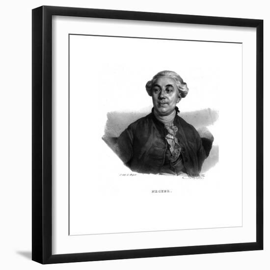 'Necker', Jacques Necker, (1822)-Henri Grevedon-Framed Giclee Print