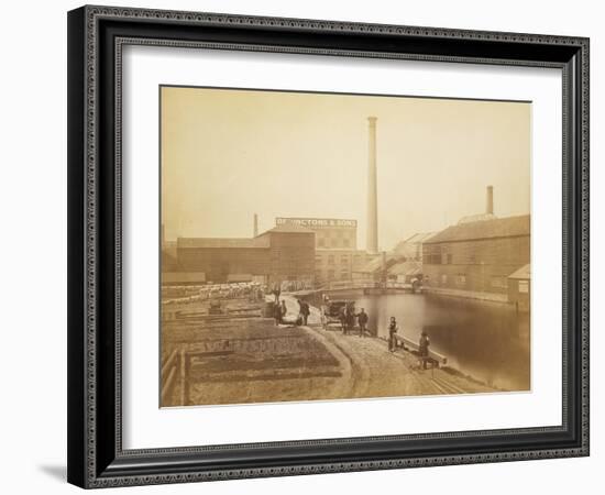 Neckinger Mills, Bermondsey, 19th Century-null-Framed Giclee Print