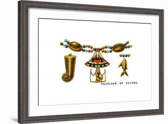 Necklace of Charms, 1923-null-Framed Giclee Print