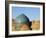 Necropolis in Central, Part of the Shah-I-Zinda Mausoleum, Shah-I-Zinda, Samarkand, Uzbekistan-Anthony Asael-Framed Photographic Print